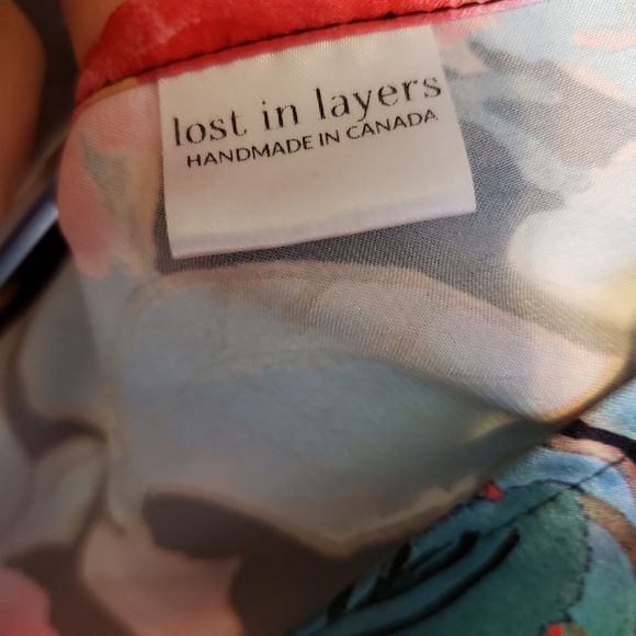 Floral Kimono Handmade in Canada - Picture 5 of 5